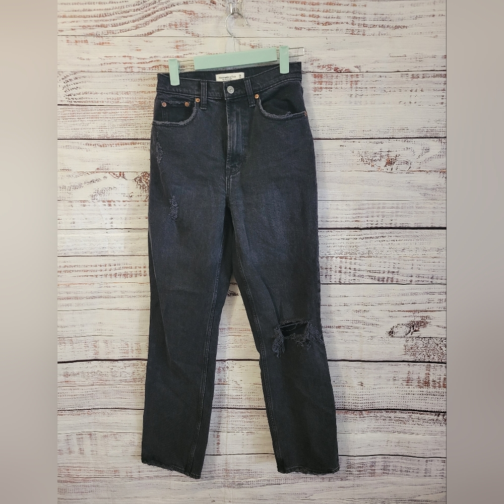 Abcrombie S0 90s Straight Ultra High Rise